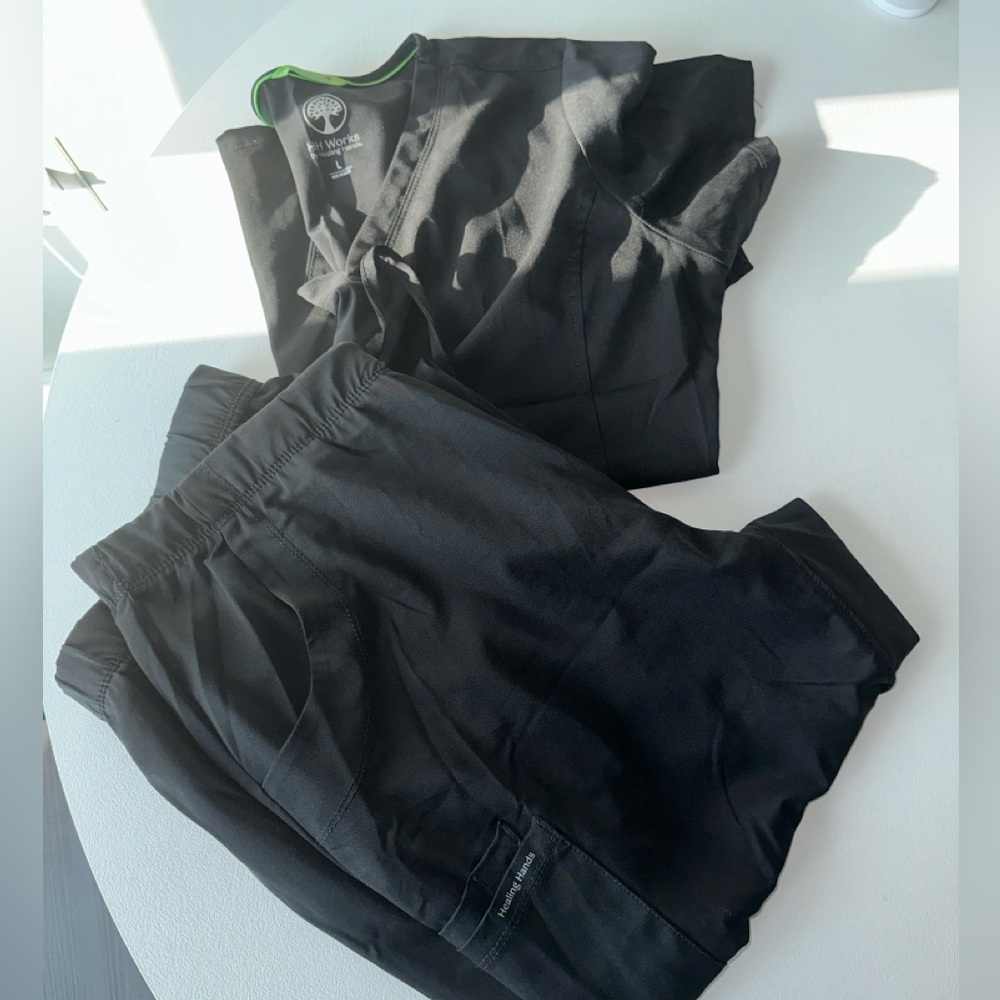 Healing hands scrub set size L